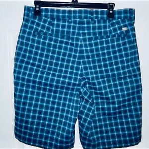 Men’s Greg Norman Collection Plaid Shorts SZ 40